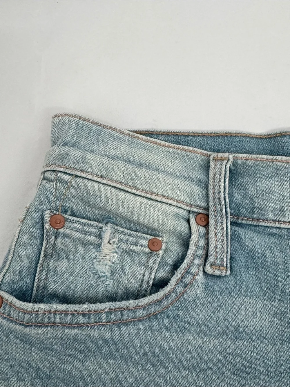 Mother Size 25 Denim the tripper cutoff fray Jean shorts Lots Of Free Hugs